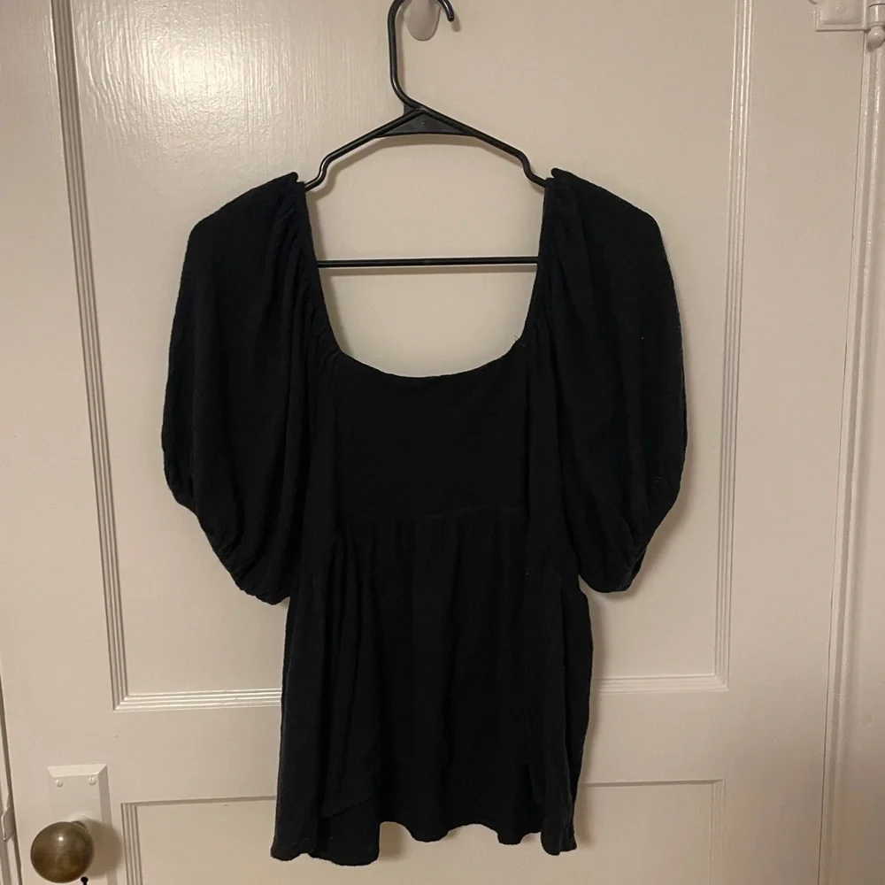 Madewell Babydoll Blouse - Picture 3 of 5